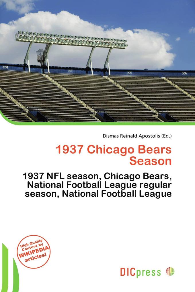 1937 Chicago Bears Season