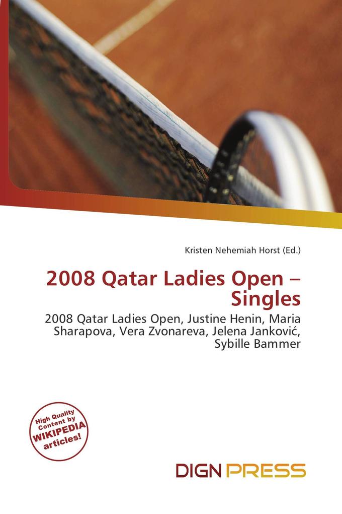 2008 Qatar Ladies Open - Singles