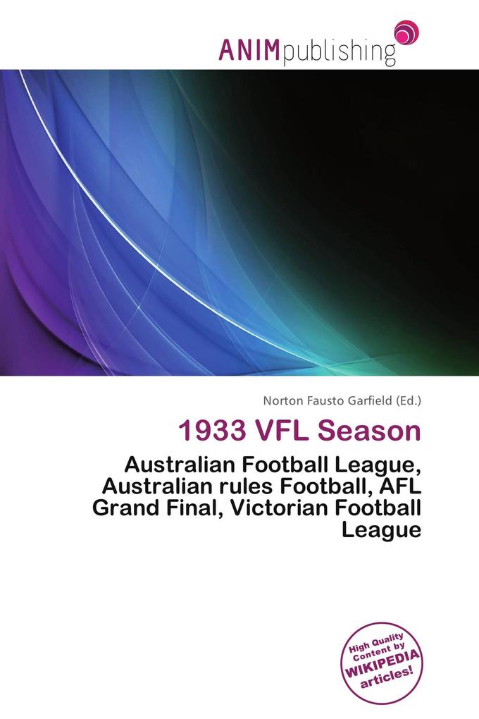 1933 VFL Season