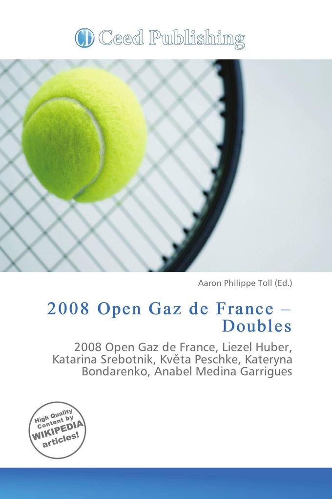 2008 Open Gaz de France - Doubles
