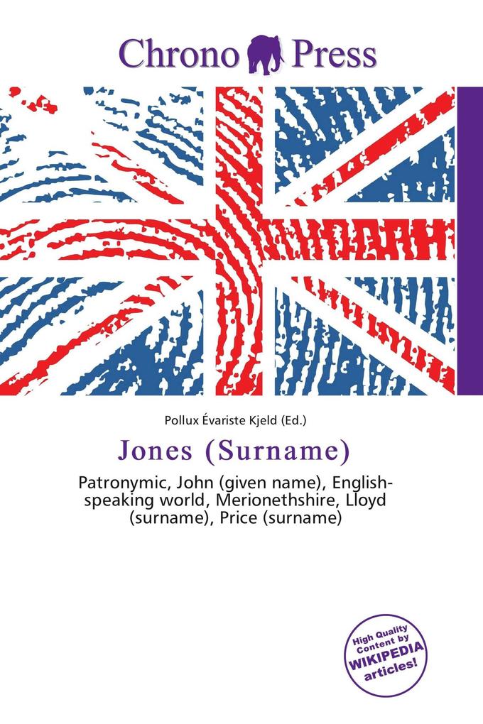 Jones (Surname)