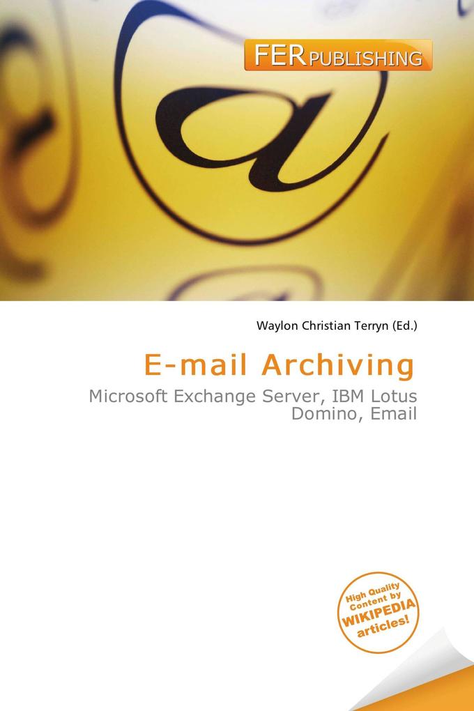 E-mail Archiving