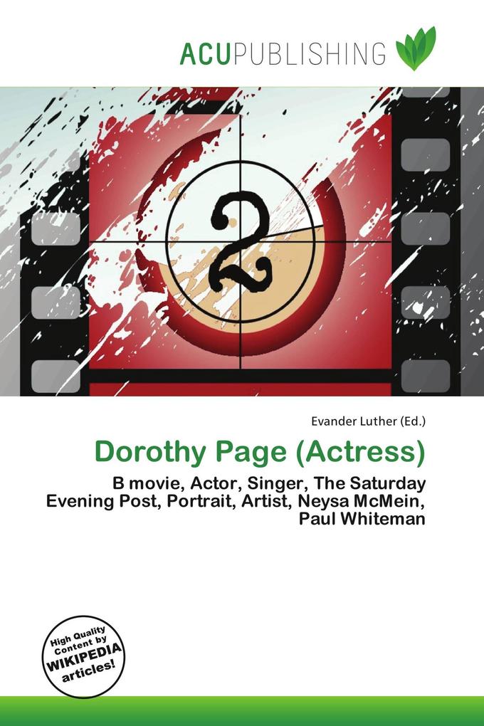 Dorothy Page (Actress)