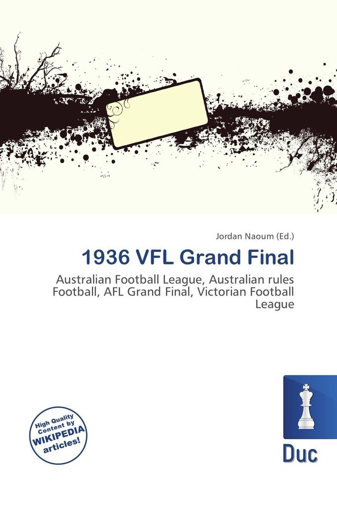 1936 VFL Grand Final