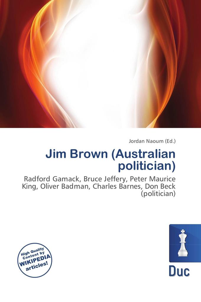 Jim Brown (Australian politician)