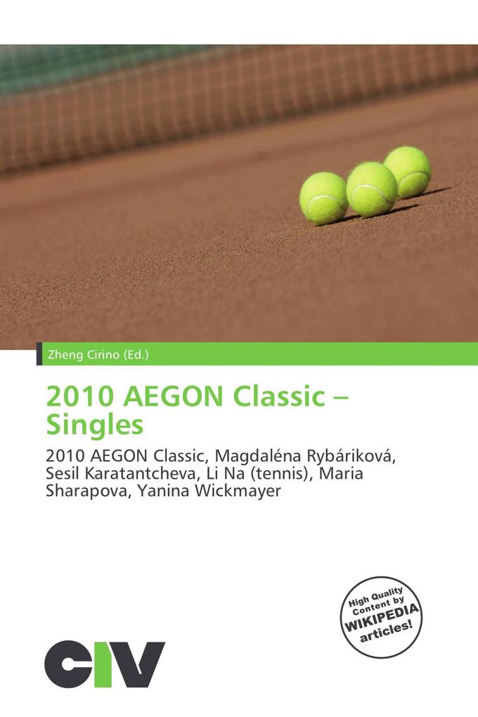 2010 AEGON Classic - Singles