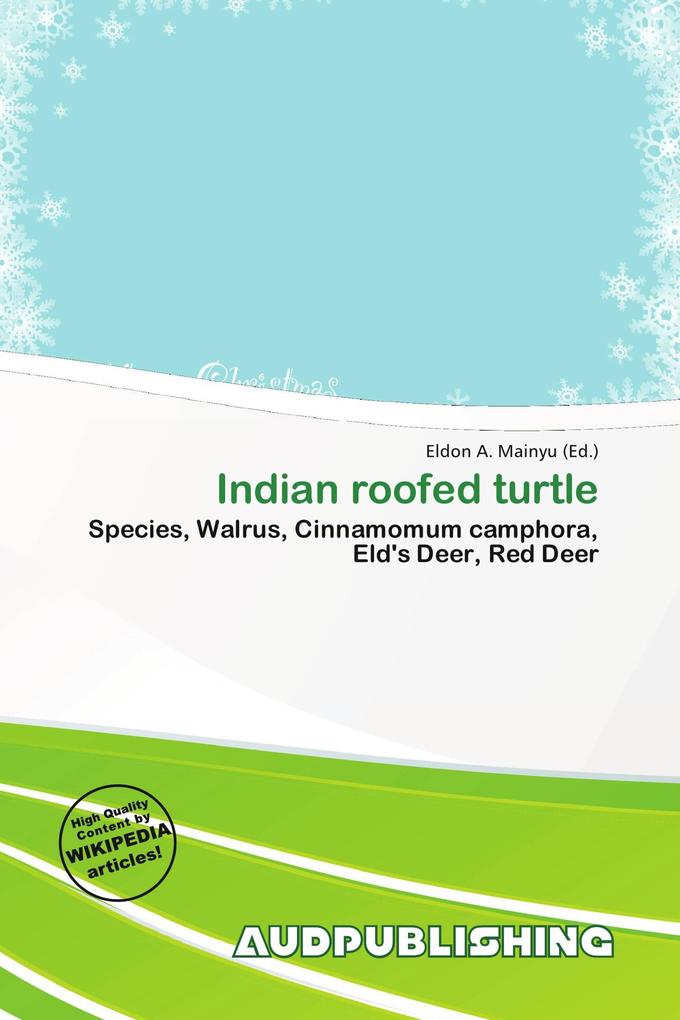 Indian roofed turtle