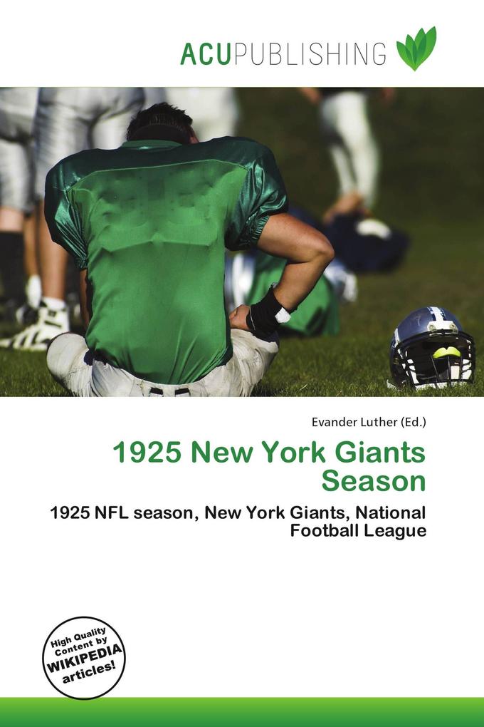 1925 New York Giants Season