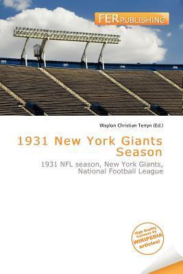 1931 New York Giants Season