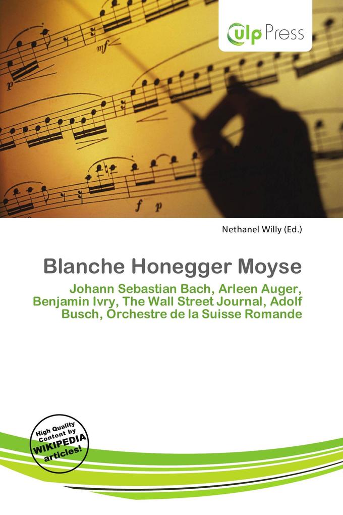 Blanche Honegger Moyse