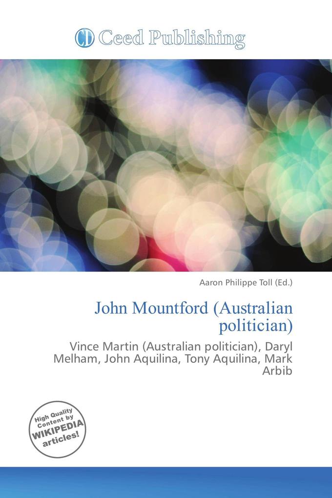 John Mountford (Australian politician)