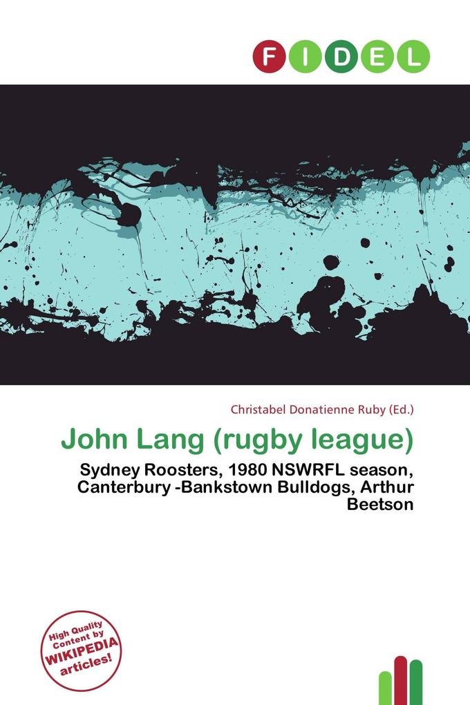 John Lang (rugby league)