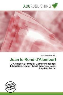 Jean le Rond d'Alembert