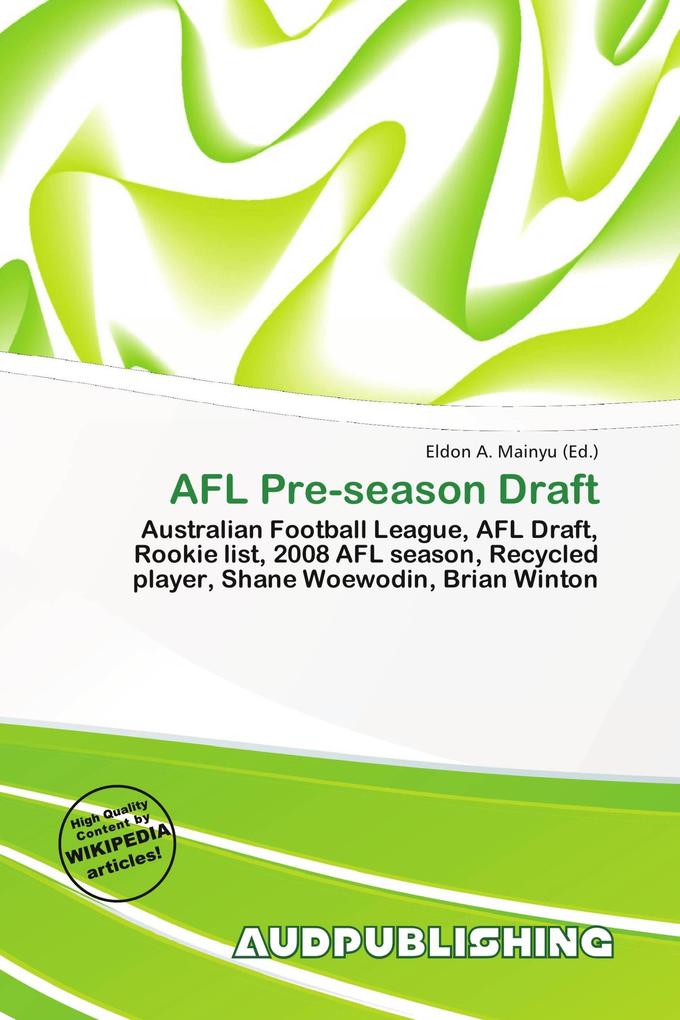 AFL Pre-season Draft