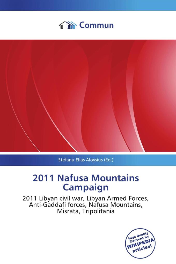 2011 Nafusa Mountains Campaign
