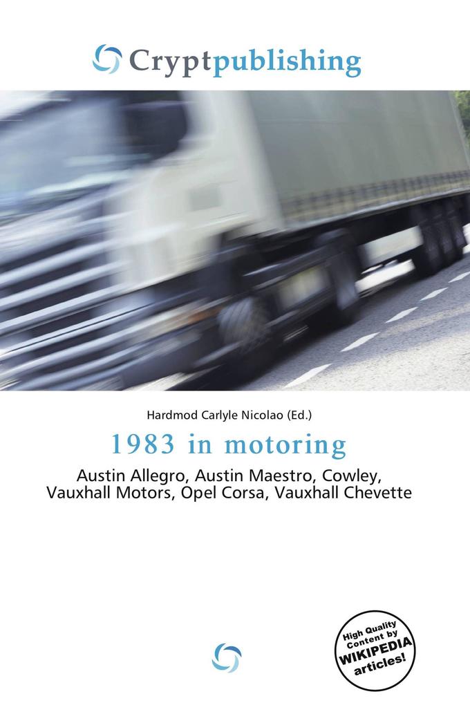 1983 in motoring