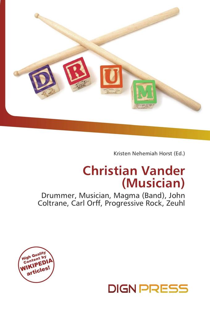 Christian Vander (Musician)