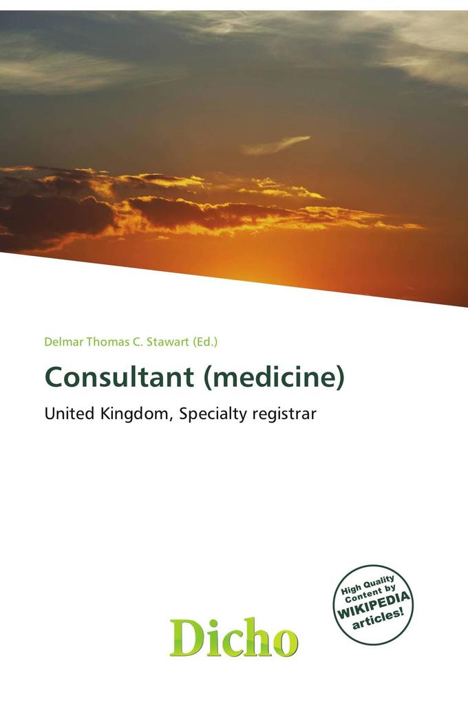 Consultant (medicine)