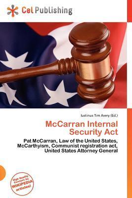 McCarran Internal Security Act