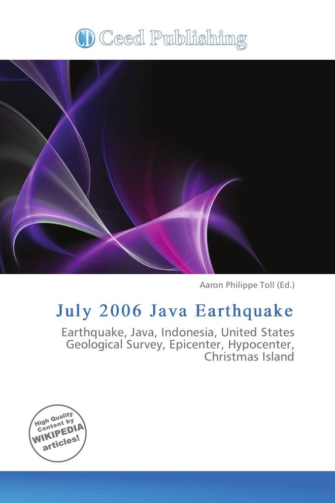 July 2006 Java Earthquake