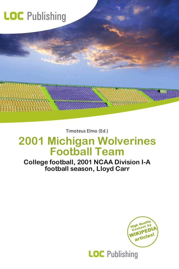2001 Michigan Wolverines Football Team