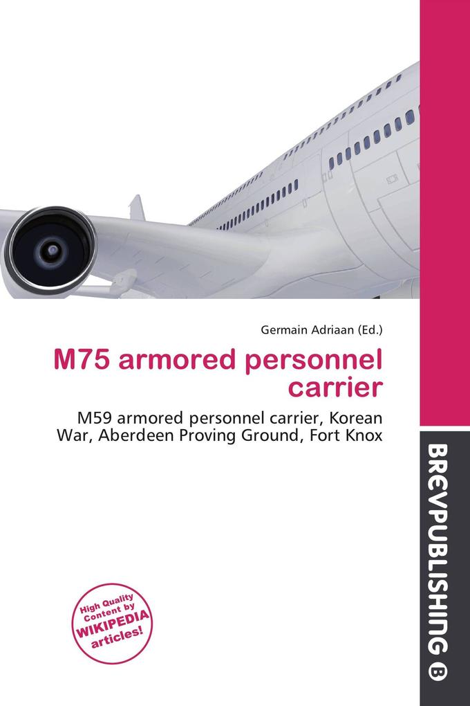 M75 armored personnel carrier