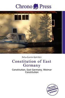 Constitution of East Germany