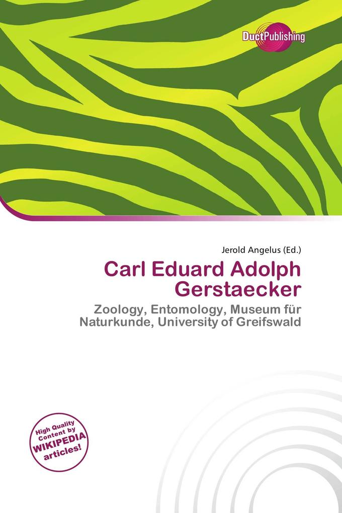 Carl Eduard Adolph Gerstaecker