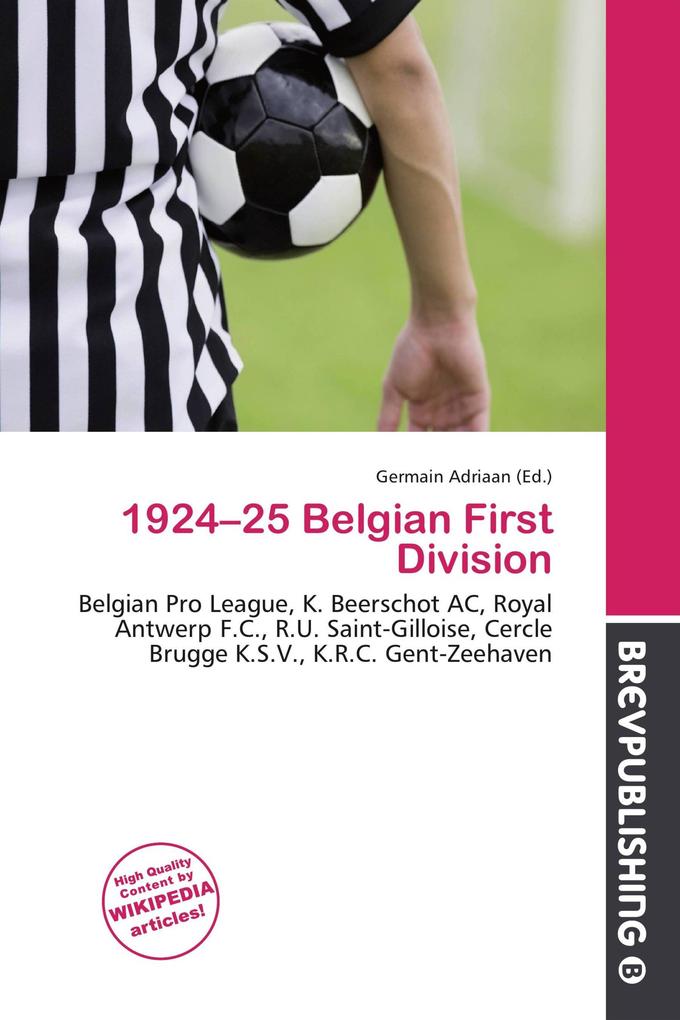 1924-25 Belgian First Division