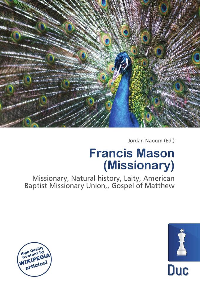 Francis Mason (Missionary)