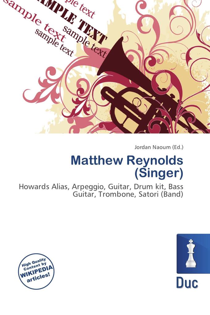 Matthew Reynolds (Singer)