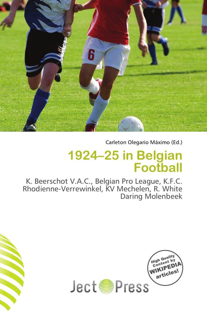 1924-25 in Belgian Football