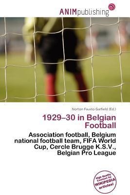 1929-30 in Belgian Football