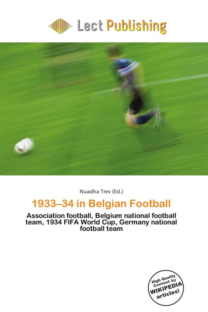 1933-34 in Belgian Football