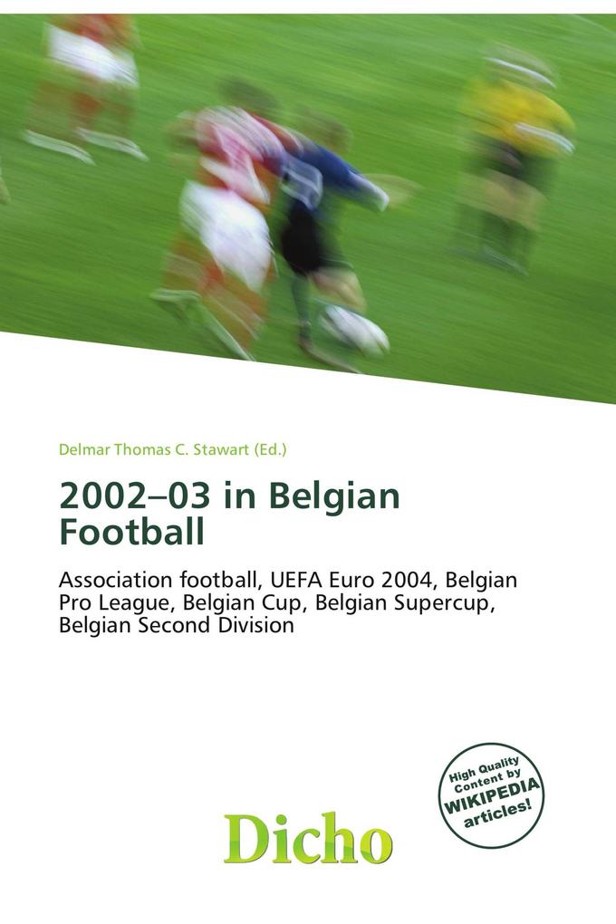 2002-03 in Belgian Football