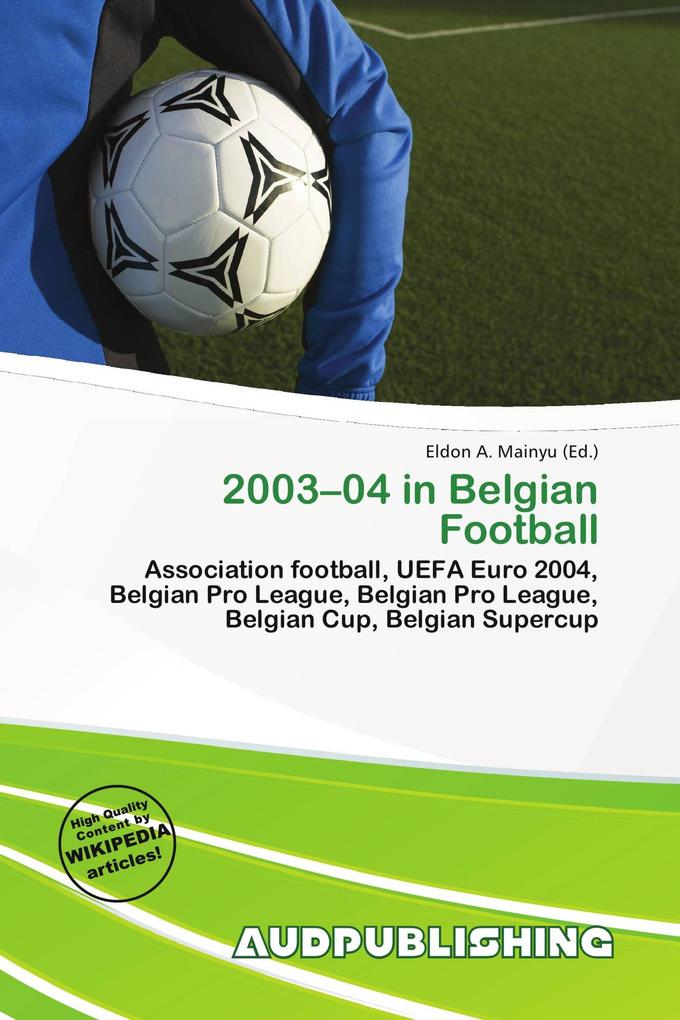 2003-04 in Belgian Football