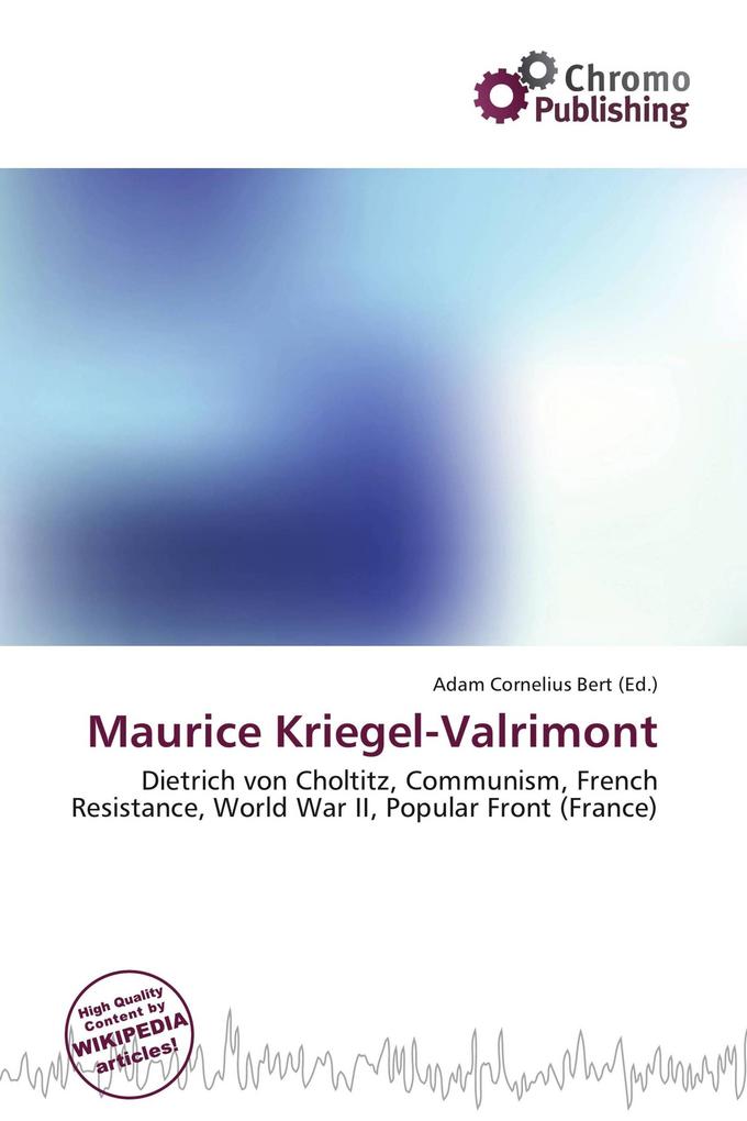 Maurice Kriegel-Valrimont