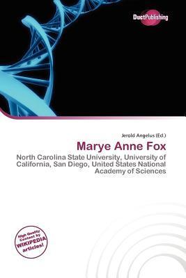 Marye Anne Fox
