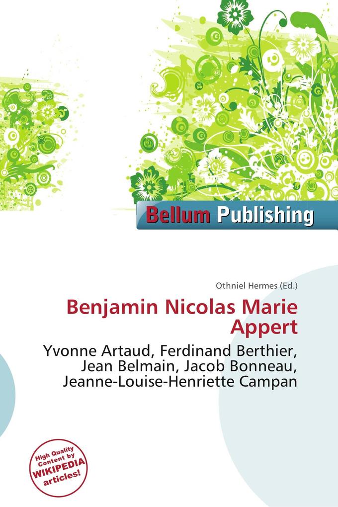 Benjamin Nicolas Marie Appert