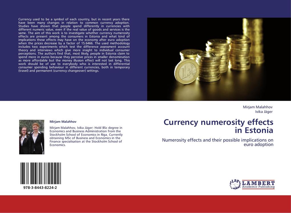 Currency numerosity effects in Estonia