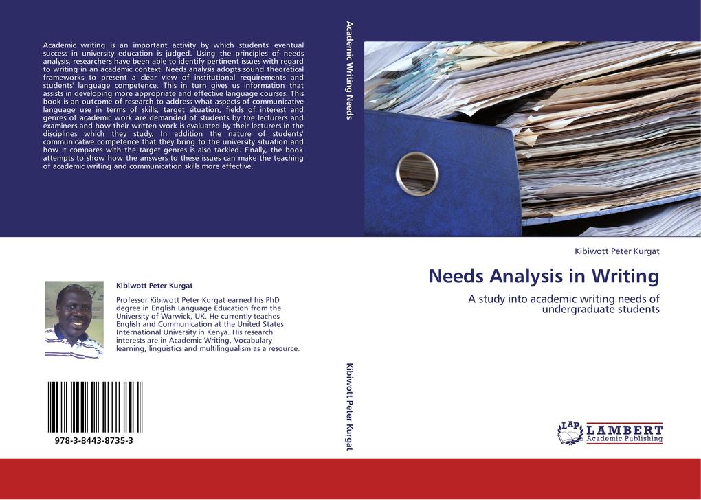 Needs Analysis in Writing