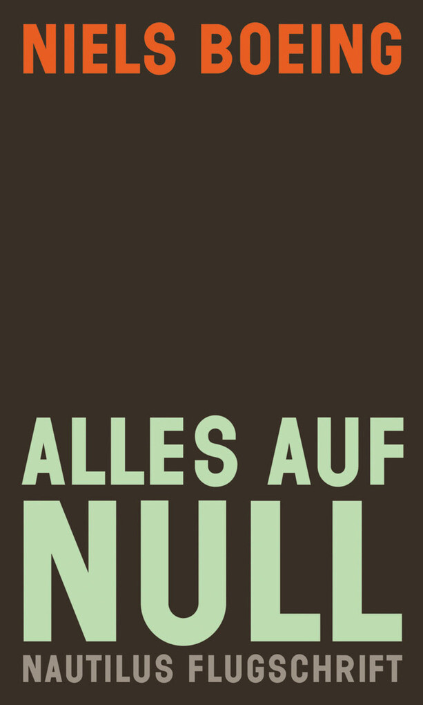 Alles auf null als eBook Download von Niels Boeing - Niels Boeing