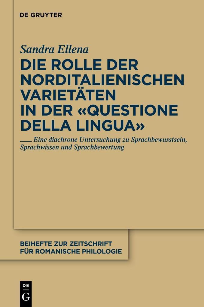Die Rolle der norditalienischen Varietäten in der 'Questione della lingua'