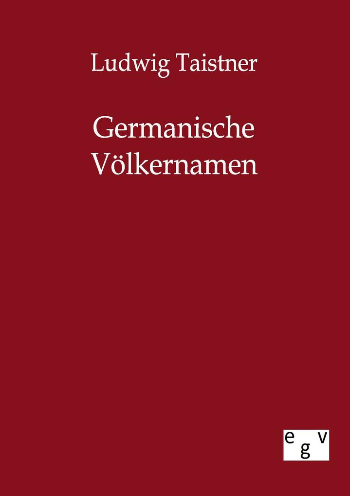 Germanische Völkernamen
