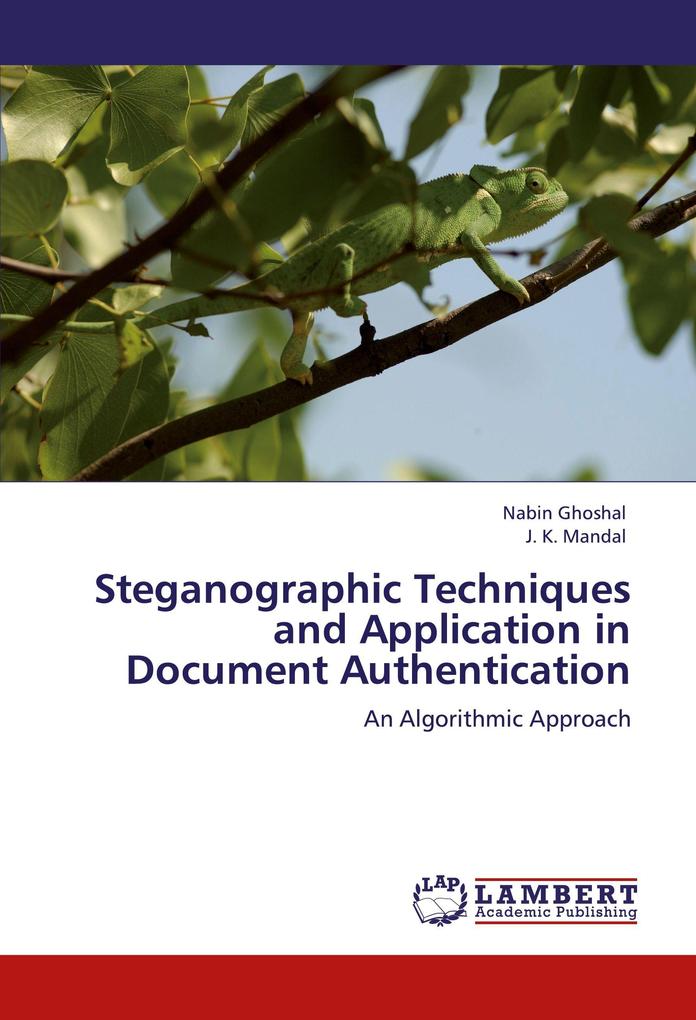 Steganographic Techniques and Application in Document Authentication