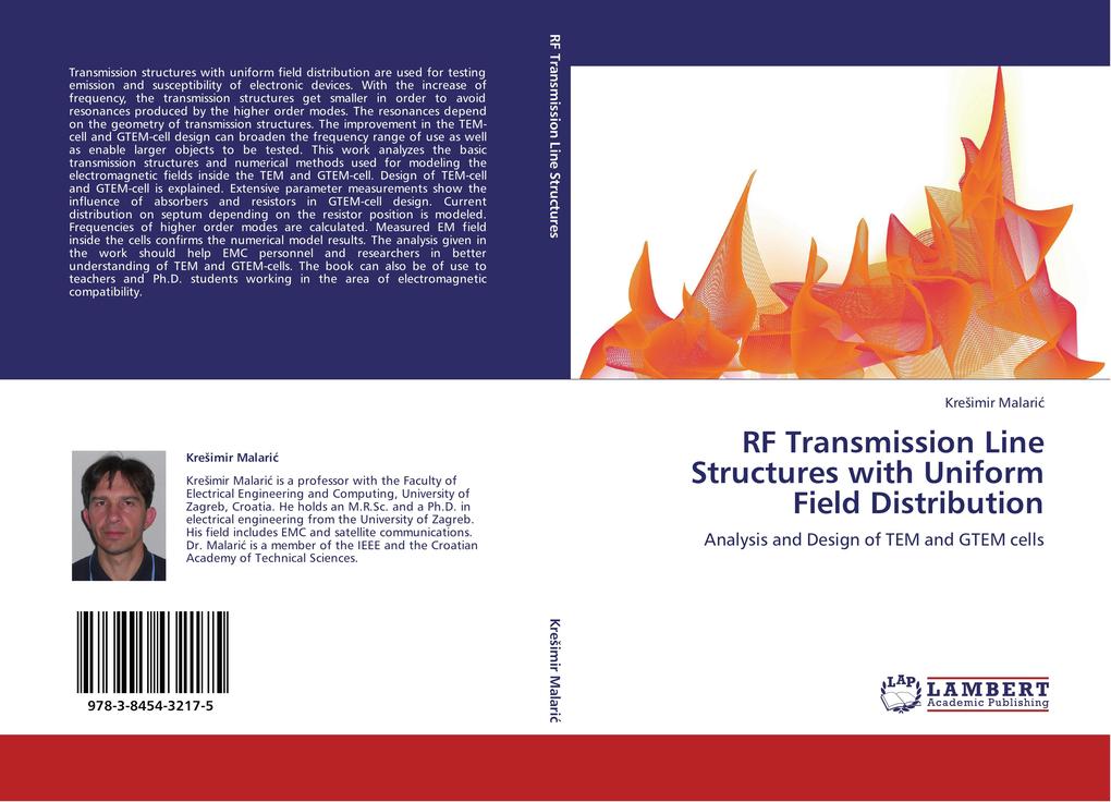 RF Transmission Line Structures with Uniform Field Distribution