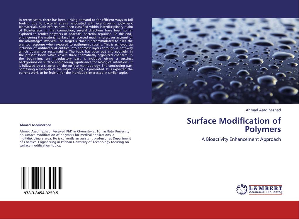 Surface Modification of Polymers