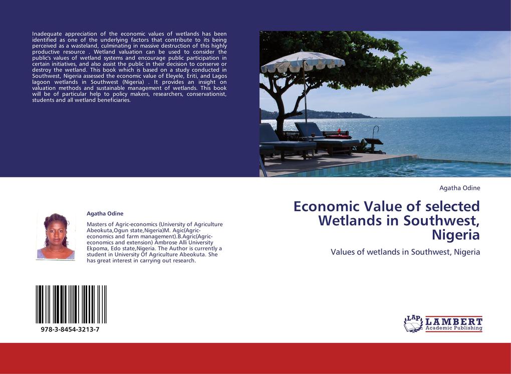Economic Value of selected Wetlands in Southwest Nigeria