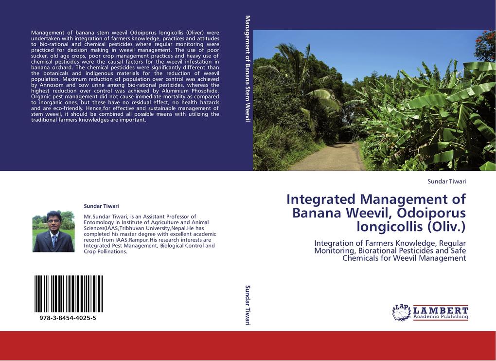 Integrated Management of Banana Weevil Odoiporus longicollis (Oliv.)