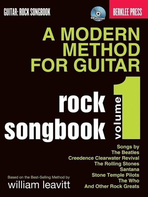A Modern Method for Guitar Rock Songbook Volume 1 [With CD (Audio)]